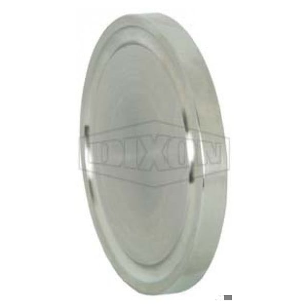Solid End Cap, 4 in, Q-Line, 304 SS, Domestic